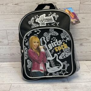 Hannah Montana Guitar Butterfly Mini Backpack Kids School Book Bag New